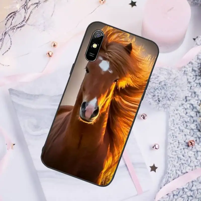 

Horse Series Phone Case For Xiaomi Mi Redmi Note 7 8 9 pro 8T 9T 9S 9A 10 Lite pro