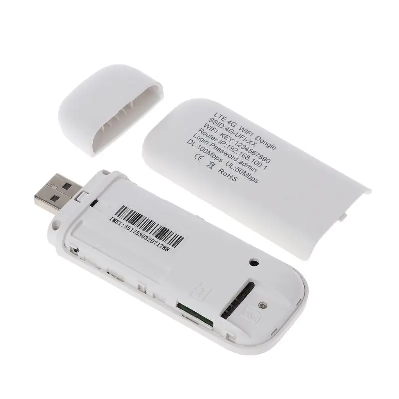 

4G LTE USB Modem Network Adapter With WiFi Hotspot SIM Card 4G Wireless Router For Win XP Vista 7/10 10.4 W3JB
