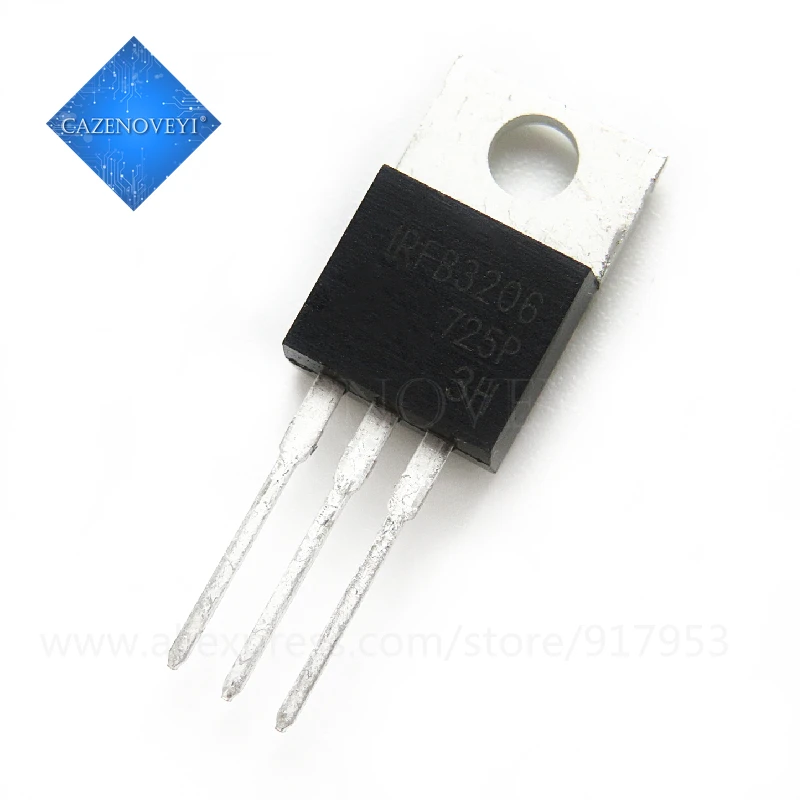 10pcs/lot IRFB3206PBF IRFB3206 IRF3206 FB3206 IRFB3207PBF IRFB3207 F3207 TO 220 In Stock|Интегральные схемы| |