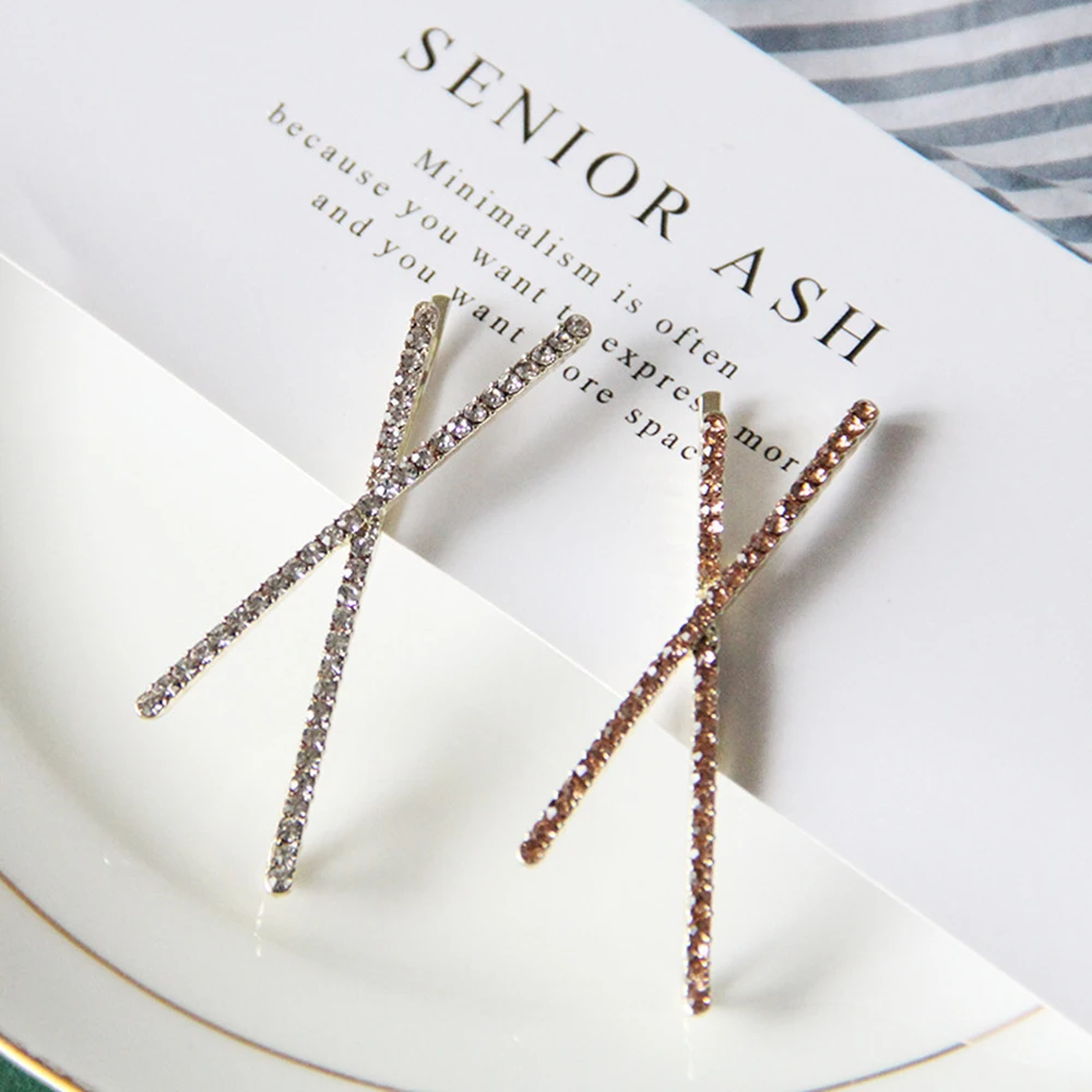 5 цветов Новые геометрические треугольные X-образные блестящие разразразы для