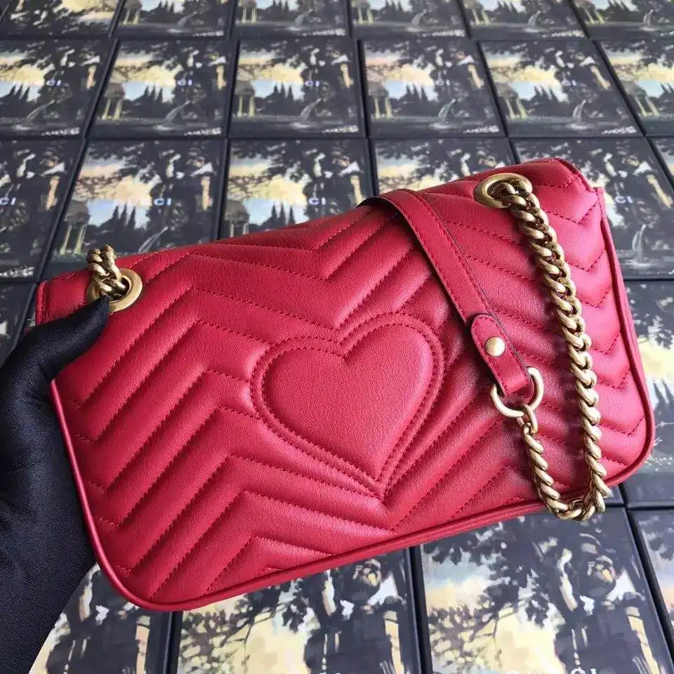 

Ladies cross body handbags genuine leather top quality bags for women 2020 new fashion gg brand single chains bag sac main femme
