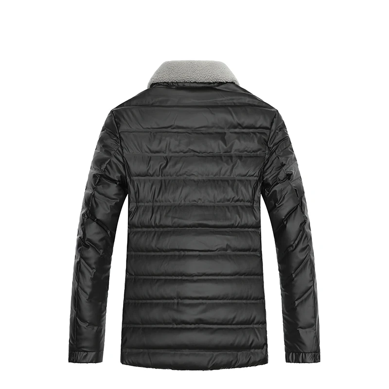 Down jacket for men winter new fashion brand work jacket warm 90% white duck down  classic  trend men's clothing