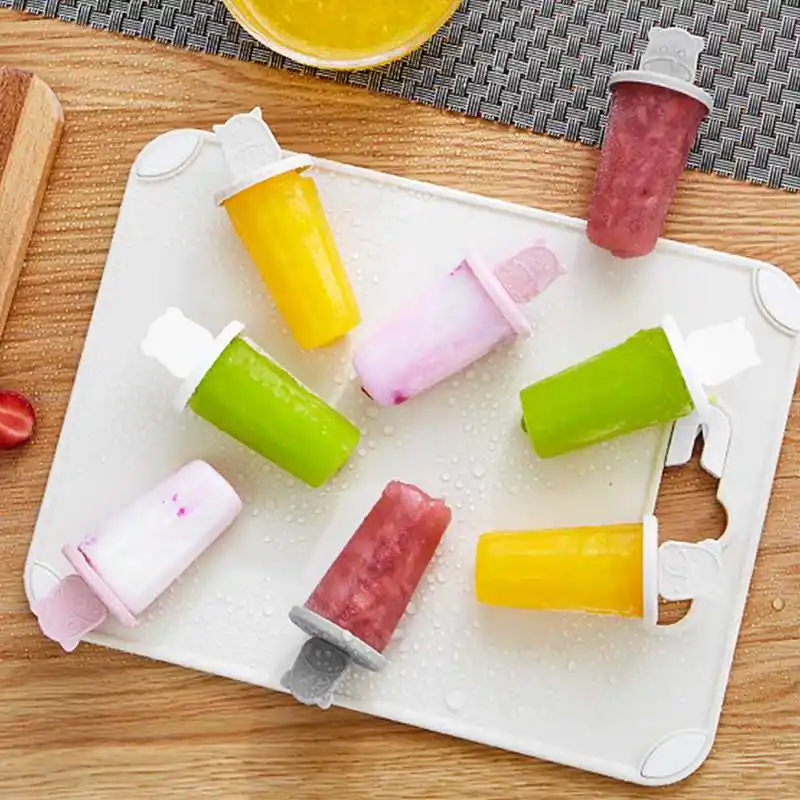 

DIY Ice Cream Makers Combination Popsicle Ice Mold Popsicle Mould Ice Cube Ice Mold With Lid Ice Tray