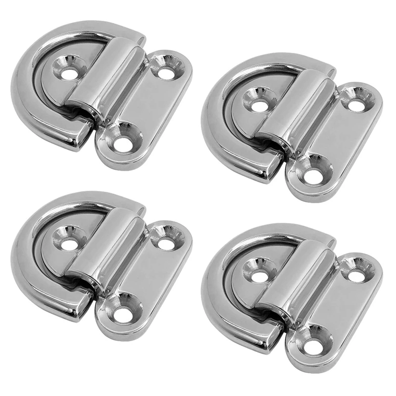 Акция! 316 Нержавеющая сталь складной коврик для глаз колода крепеж D кольцо