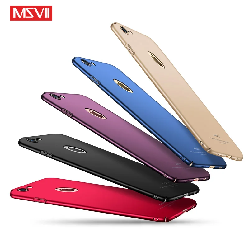 Чехол Msvii для iphone 6s чехол 6 Ультратонкий с полной защитой жесткая матовая задняя