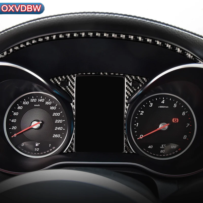 Для Mercedes C Class W205 панель из углеродного волокна накладка наклейка C180 C200 GLC