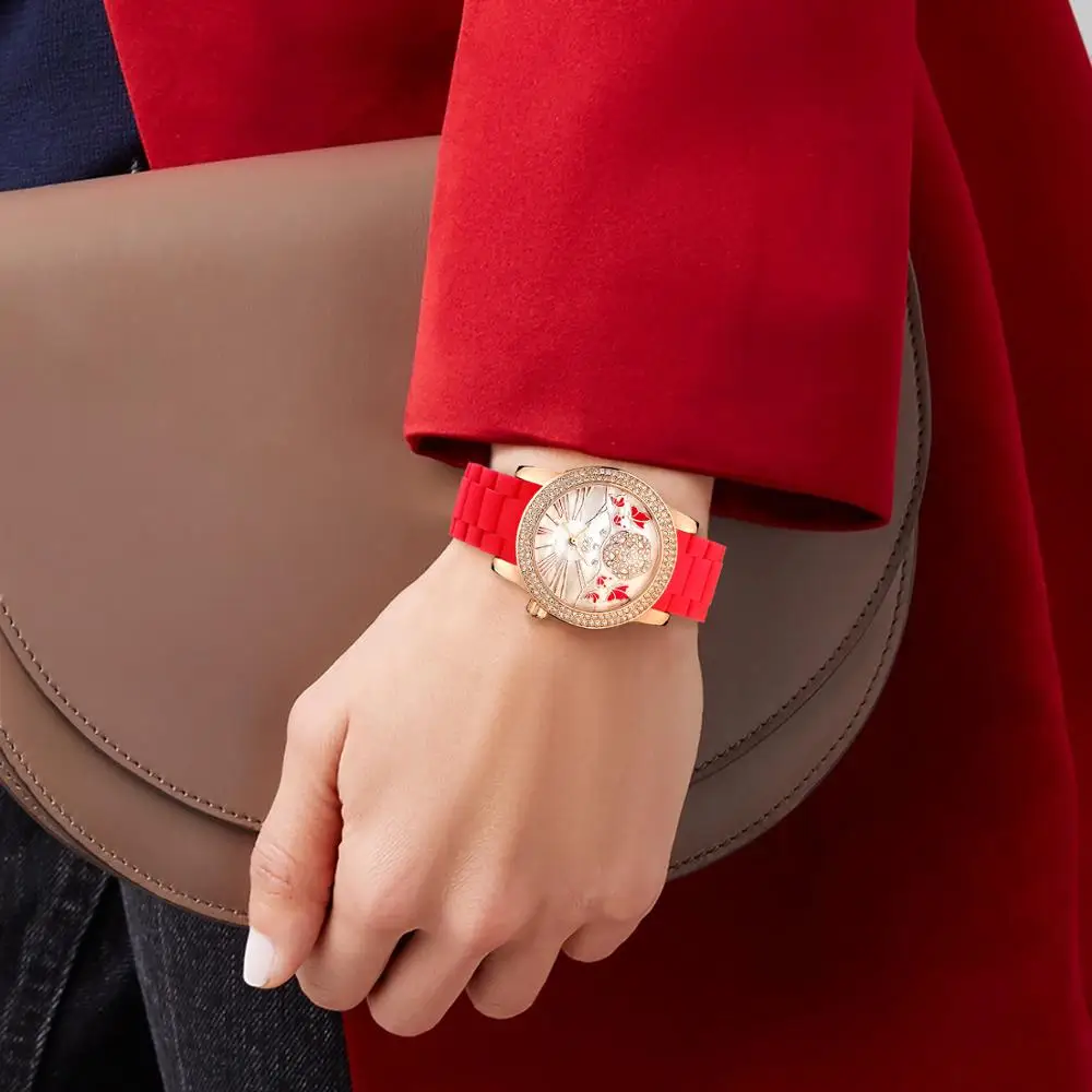 PB часы женские кварцевые Роскошные роскошные с ромбовидным вращением наручные