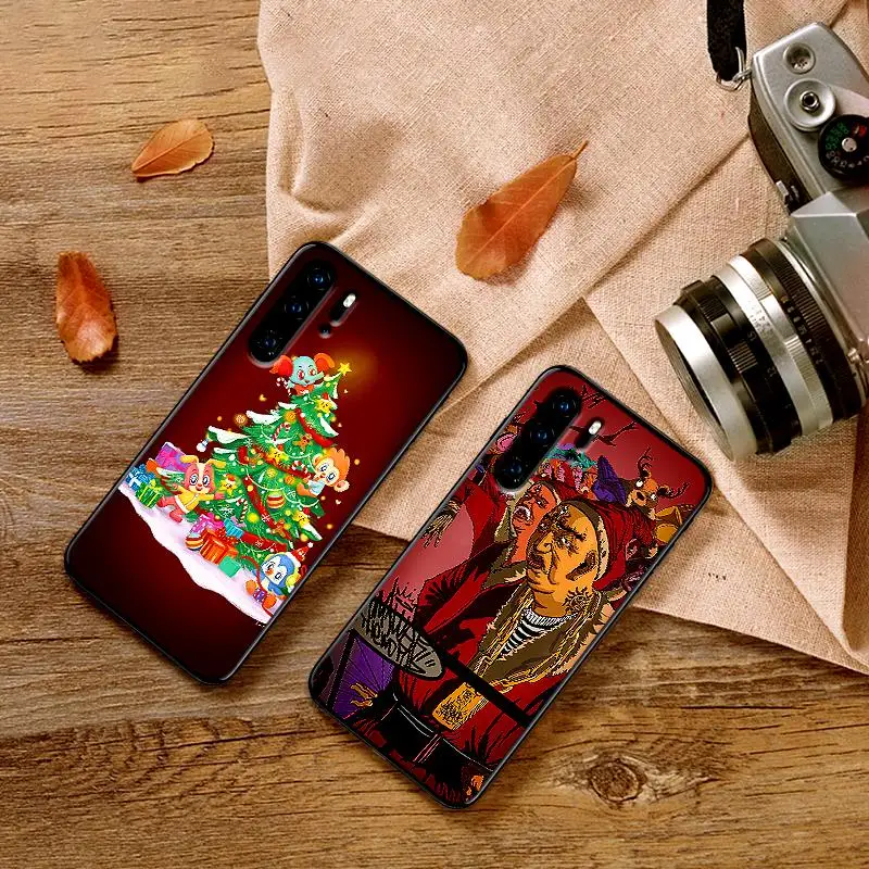 Для huawei honor 7X 8X 8C Примечание 10 Счастливого Рождества вид 20 7C 5.99IN 8 9 lite 7A 9X Pro