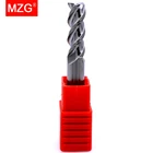 Фрезерный станок с ЧПУ MZG, 1 шт., алюминиевая медь, 3 фрезы, 75 л, 100 л, 150 л, HRC55, спиральная фреза из вольфрамовой стали