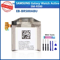 100 original 230mah eb br500abu battery for samsung galaxy watch active sm r500 authentic replacement watch battery with tools