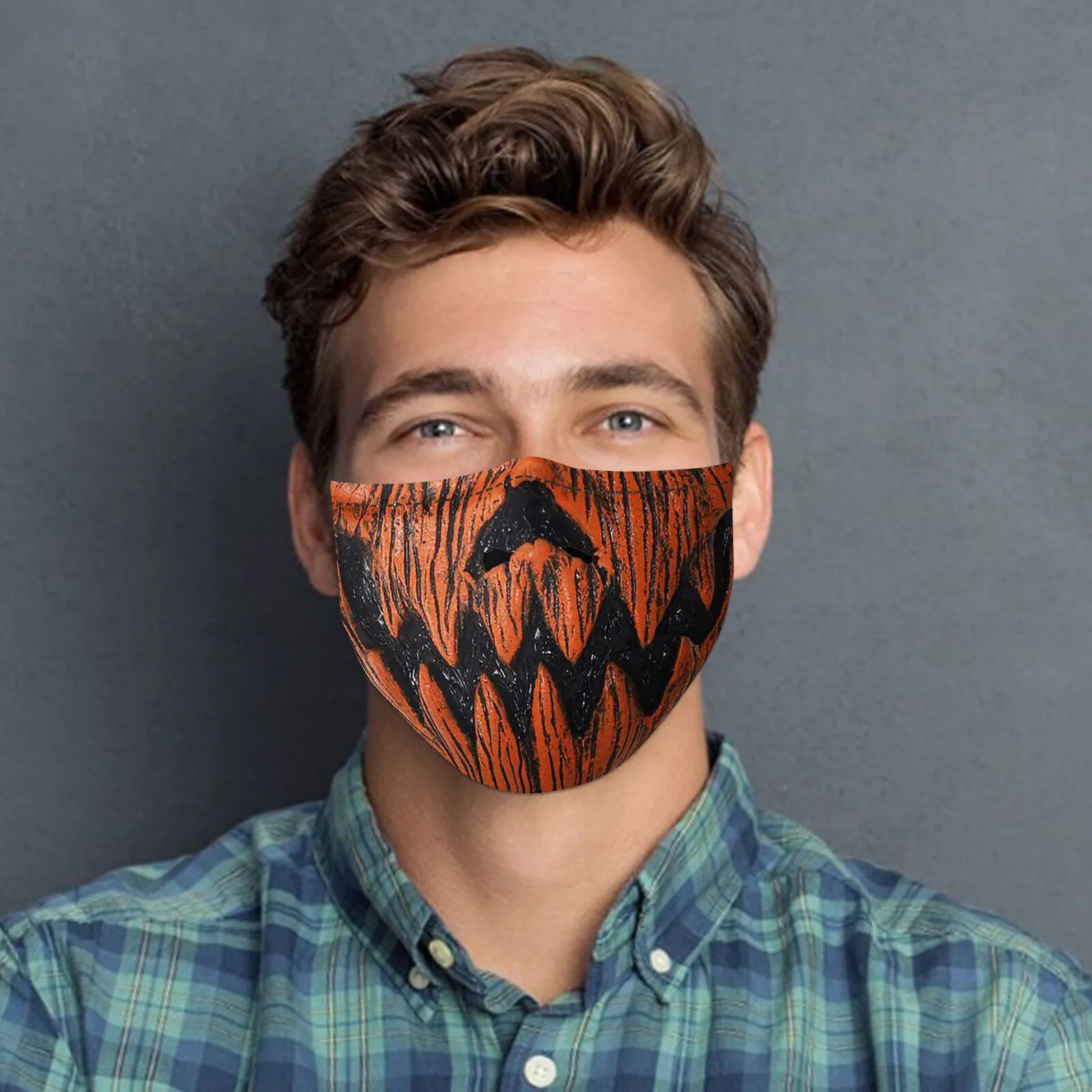 Маска для взрослых Хэллоуина кровавая ужасная Регулируемая Защитная