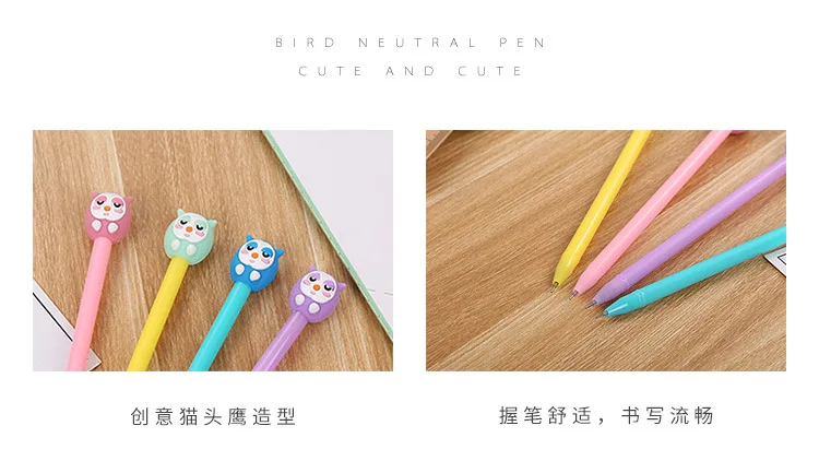 Горячее предложение Новая шариковая ручка для немой собаки Kawaii креативные милые черные чернильные инструменты студенческие канцелярские принадлежности