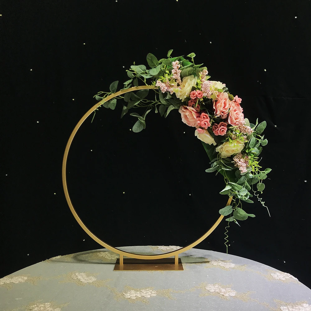 10 шт. только Искусственные цветы без АРК для свадебного украшения центральный