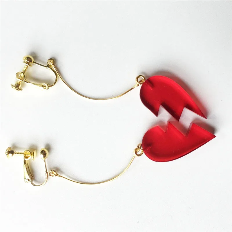Ear clip B Серьги в стиле аниме Jo's Необычные Приключения серьги Жан Пьер женские серьги сережки реквизита Косплей Аниме серьги висячие серьги - Цвет: Ear clip B