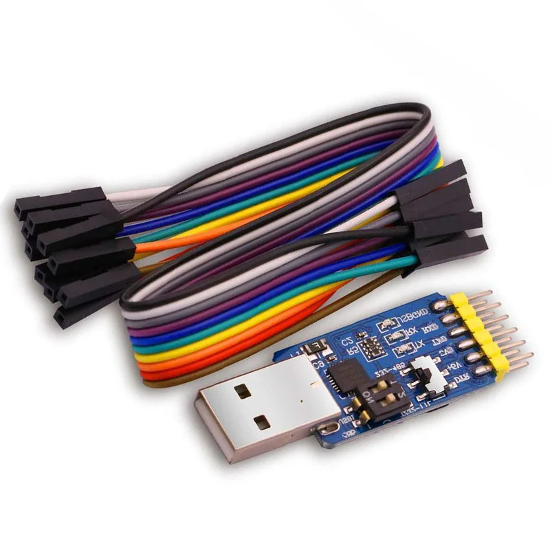 USB CP2102 к ttl RS232 RS485 взаимное преобразование 6 в 1 модуль преобразования с Windows 7 8