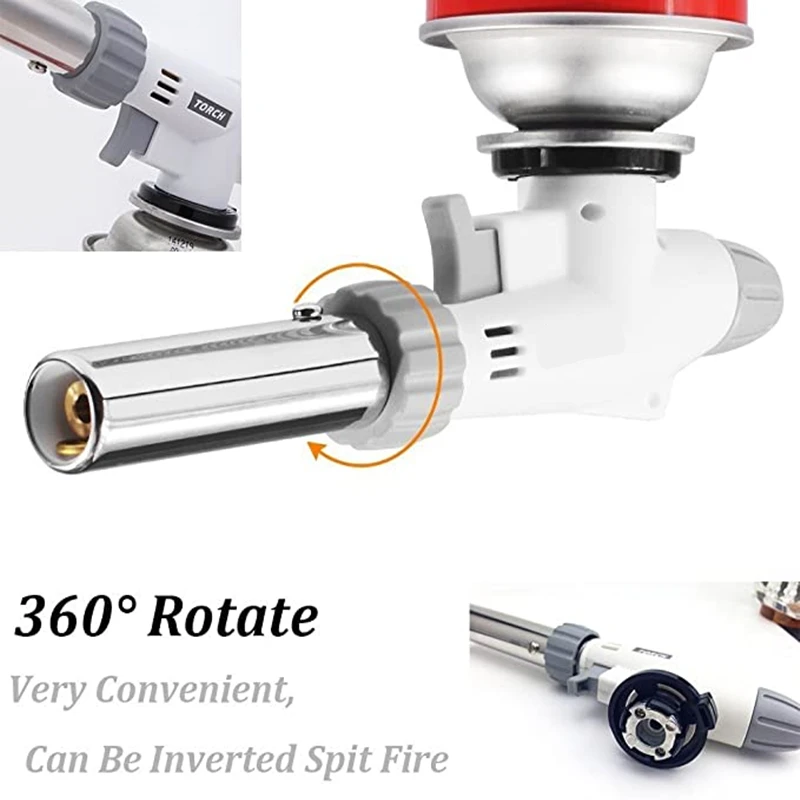 Бутафонарь пистолет 516 Сварочная газовая плита факфонарь зажигалка нагрев