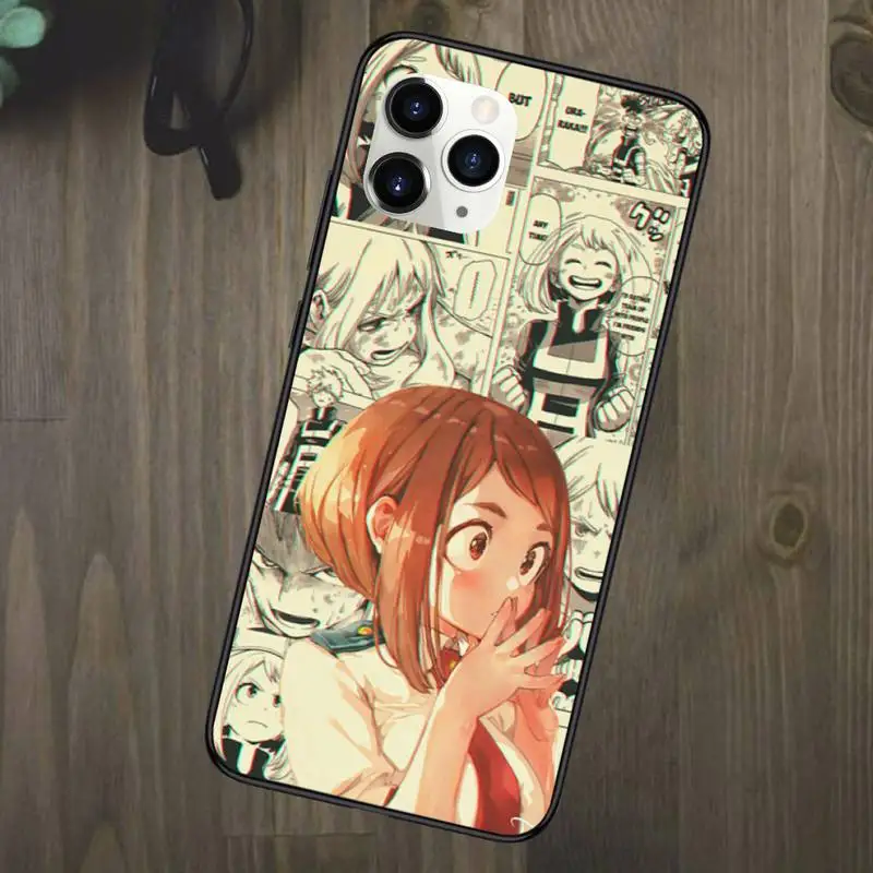 

Anime My Hero Academia Phone Case for iPhone 11 12 mini pro XS MAX 8 7 6 6S Plus X 5S SE 2020 XR