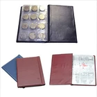 1 шт. Ретро 120 монет альбом коллекция хранения Пенни книга монета держатель карманы деньги стол наборы новые школьные Канцтовары офисные принадлежности