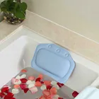 Мягкая губчатая подушка для ванной и ванны, расслабляющий подголовник, водонепроницаемая Подушка с присосками, подушка для ванны с присосками