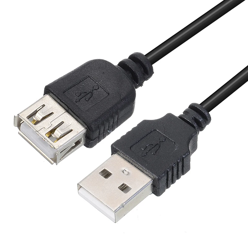 Новейший 70 см черный USB 2,0 кабель-удлинитель высокое качество А-папа Женский USB удлинитель Кабель для зарядки и передачи данных Шнур Mayitr