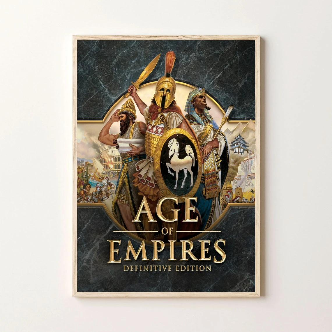 

Постер с изображением игры «эра империй», холст с принтом, украшение для дома, настенная живопись (без рамки)