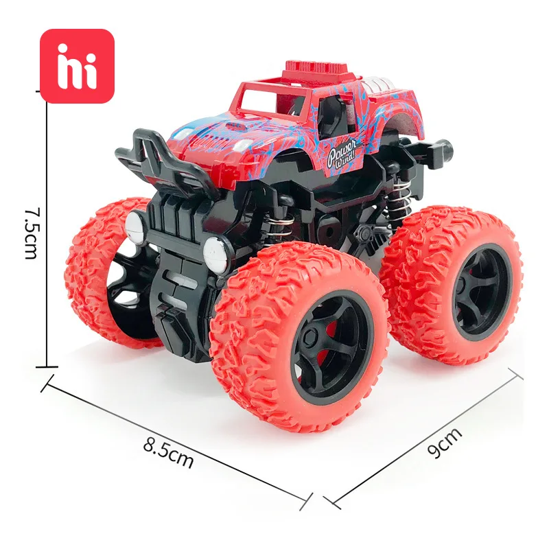 Детские игрушки четырехколесный привод инерция перекрещенная тележка с