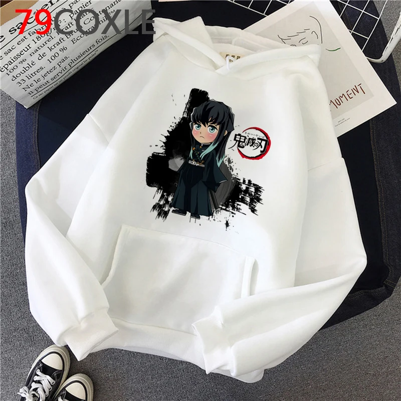 

Demon Slayer Tanjiro Kamado Kimetsu No Yaiba hoodies male Korea harajuku male sweatshirts Oversized y2k aesthetic