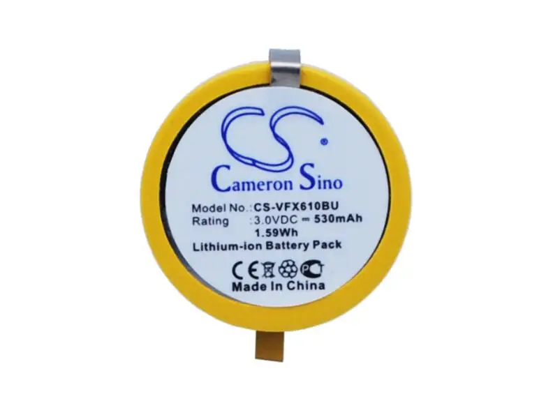 Cameron sino 530 мАч батарея для VERIFONE VX610 беспроводной терминал для кредитной карты беспроводной терминал CMOS/резервная батарея