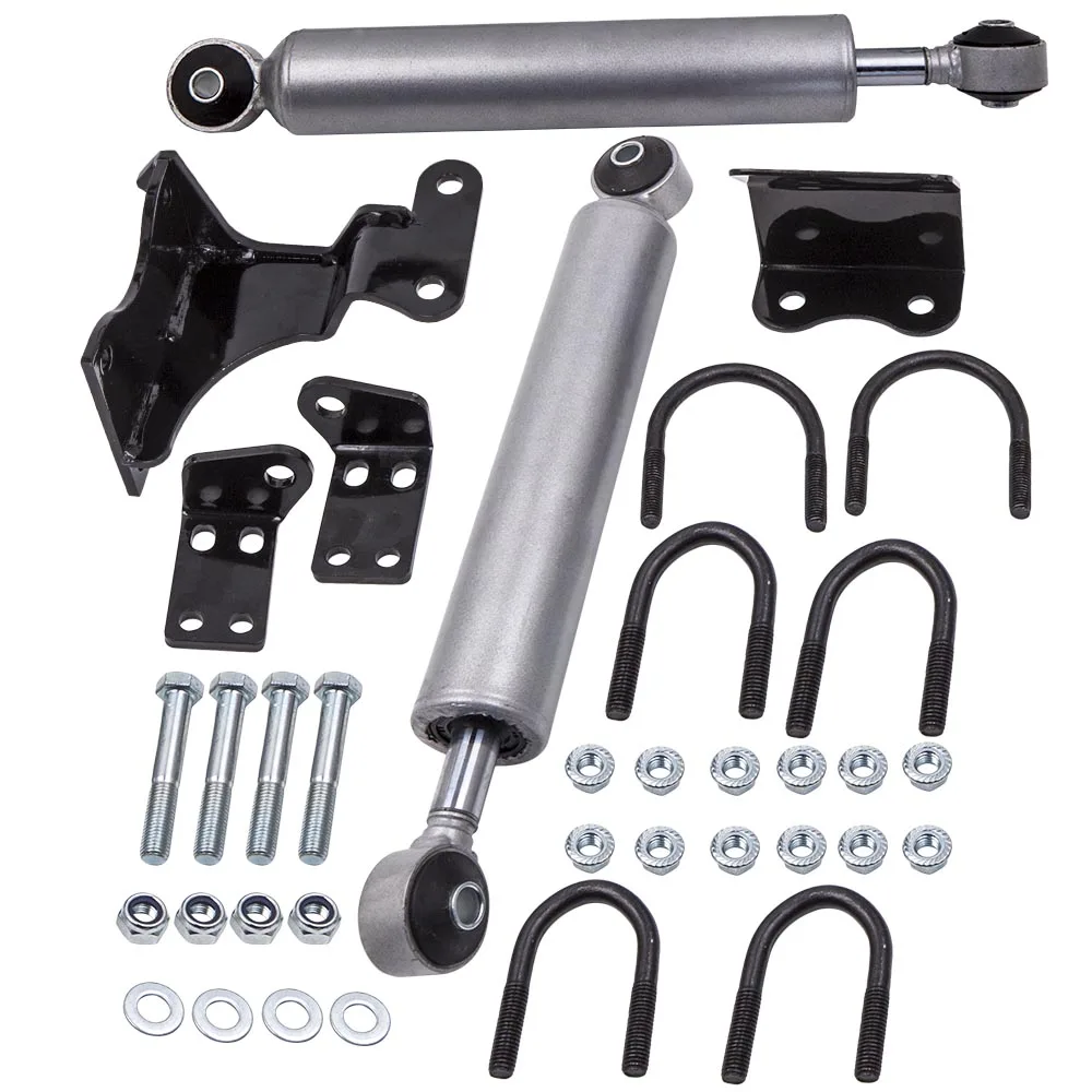 

Dual Steering Stabilizer Damper Kit for Jeep 2008-2017 Wrangler JK Brand new