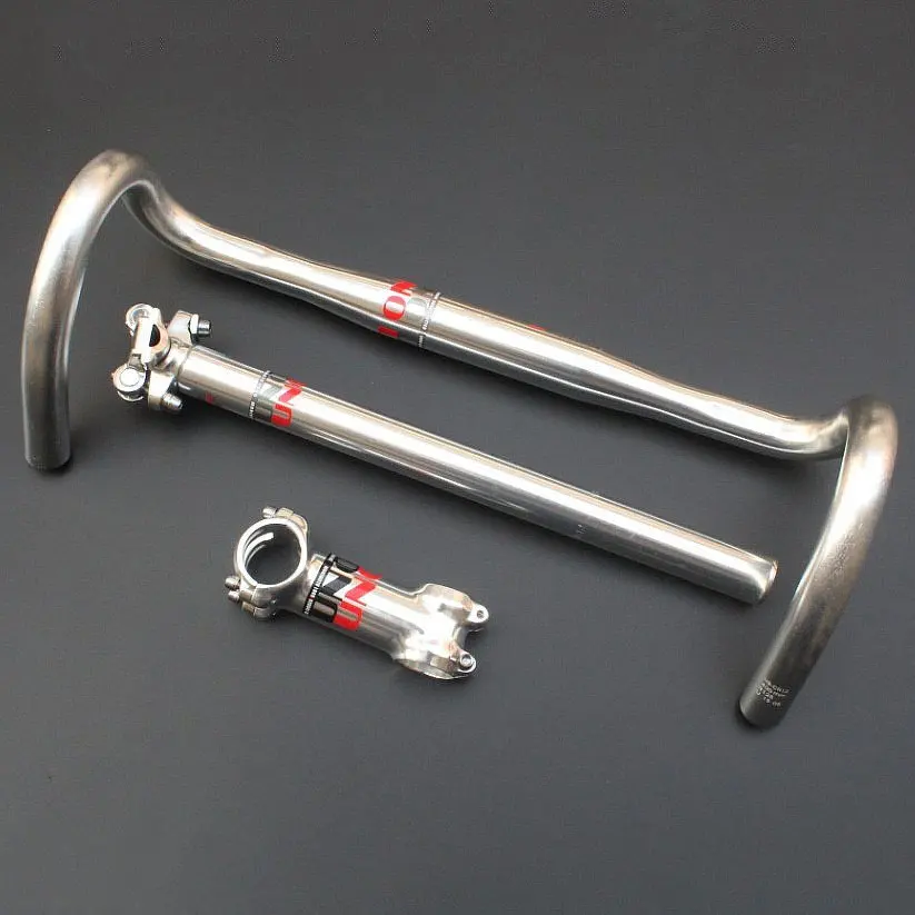 

UNO Bike 7degree Stem 90mm drop bar 380/400/420mm handlebar seatpost 27.2/30.9/31.6 bicycle parts