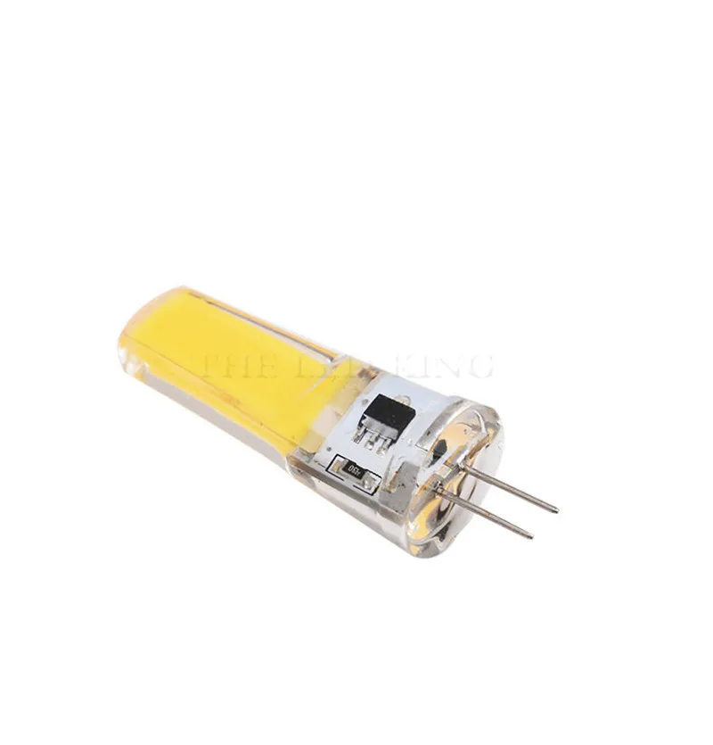 10 шт. светодиодный G4 затемнения светильник 220V AC DC 12V COB G9 3 Вт 6 Светодиодный ing