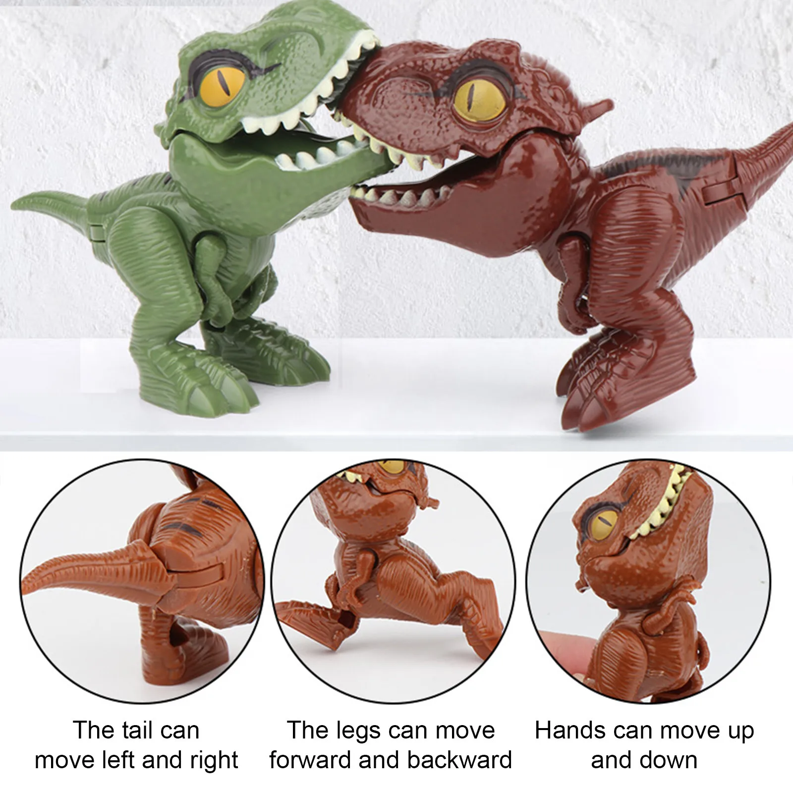 1 шт. игрушка-динозавр кусающий палец | Игрушки и хобби