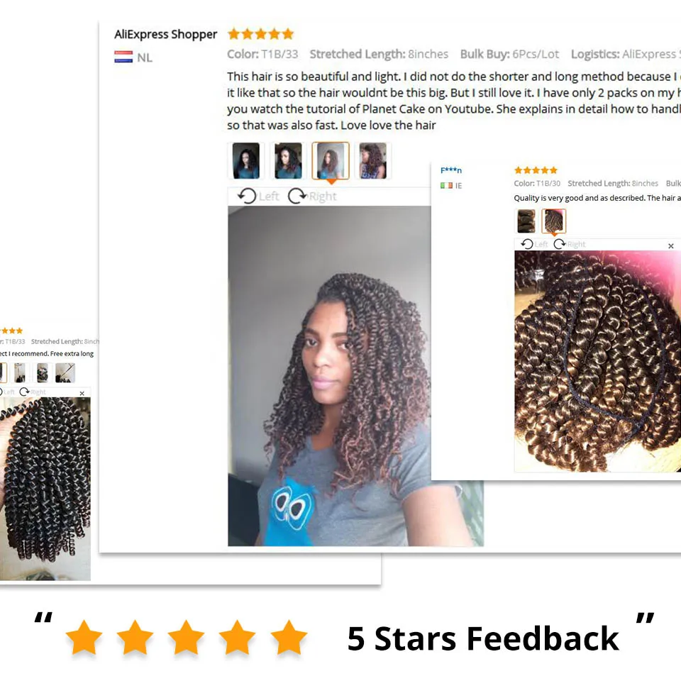 Плетеные волосы с эффектом омбре Butterfly Locs Passion плетеные вязаные крючком косички