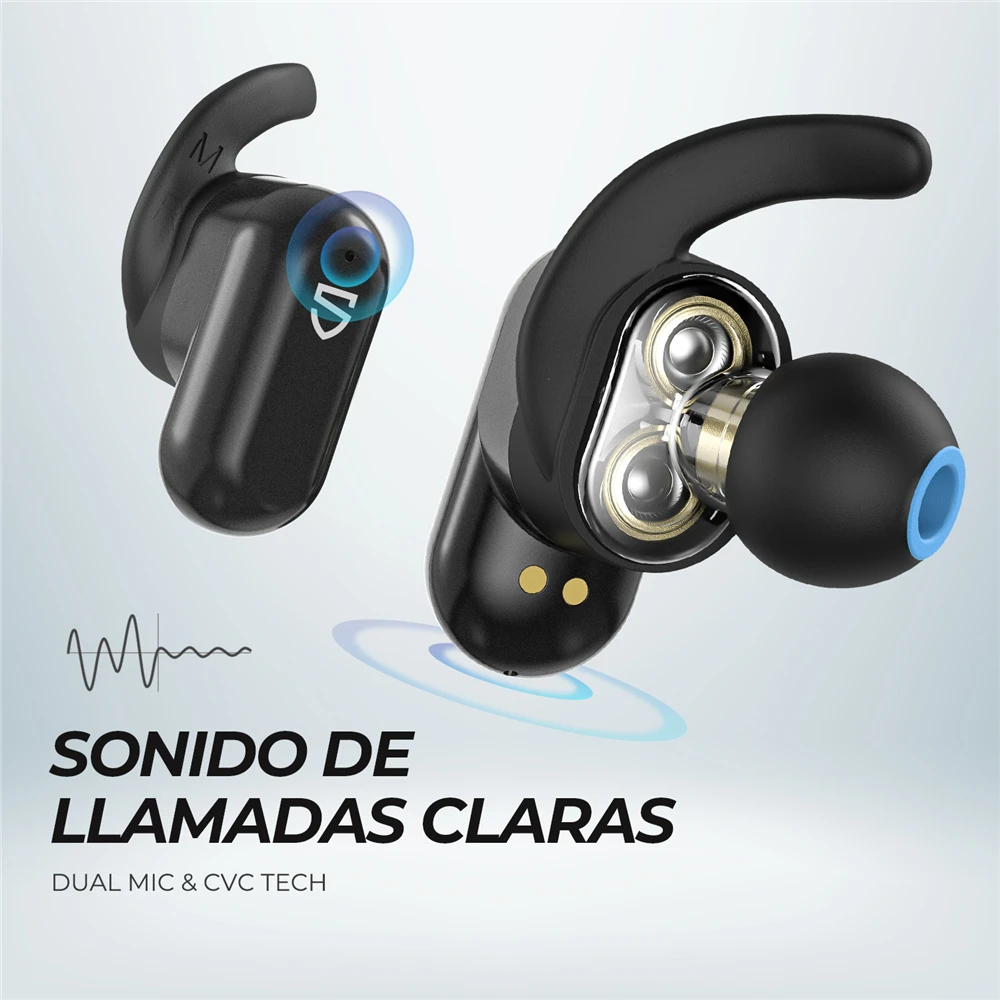 TWS наушники SoundPEATS Truengine 2 с поддержкой Bluetooth 5 0 и сенсорным управлением|Наушники