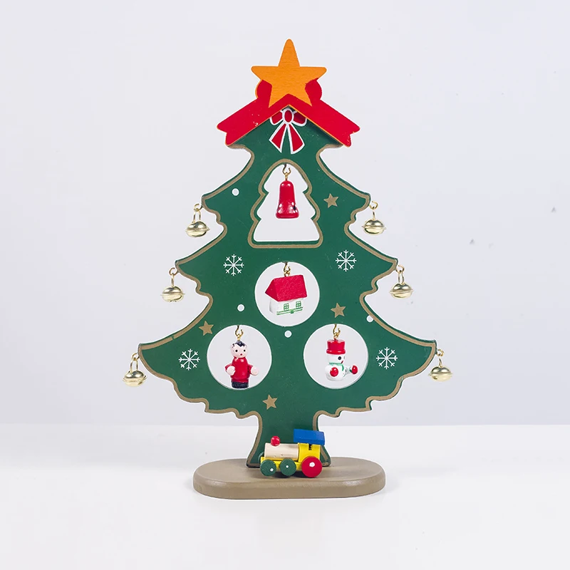 Рождественские елки с колокольчиками рождественские украшения для дома