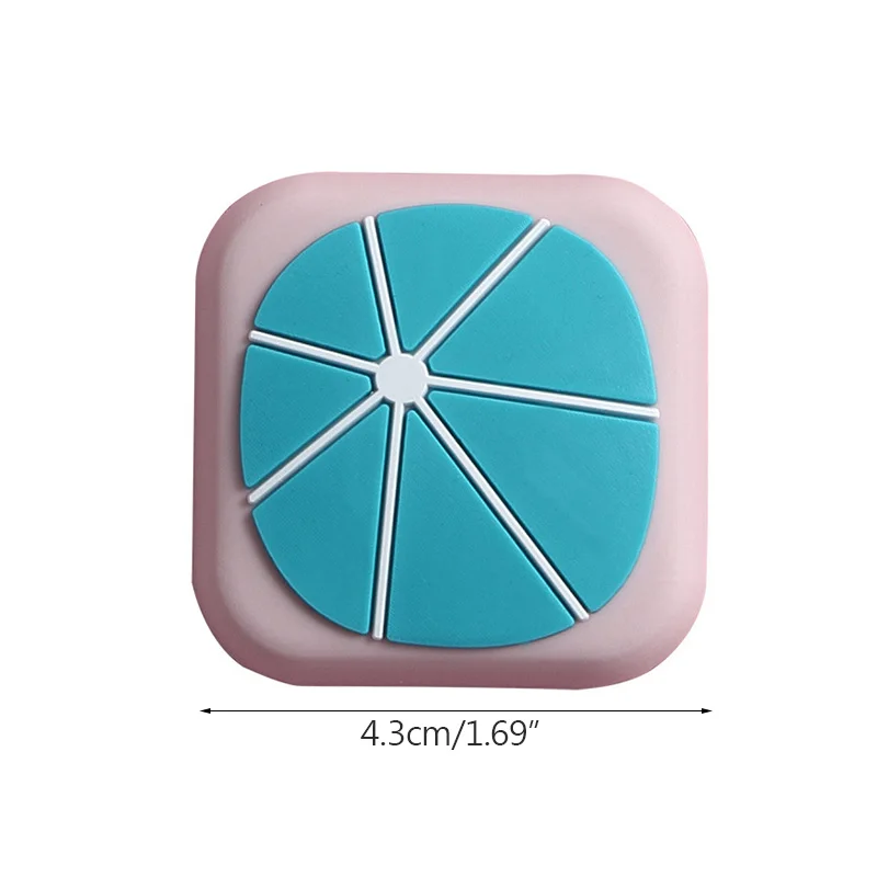 3 шт. противоскользящая прокладка для дверной остановки ручка ванной верхняя