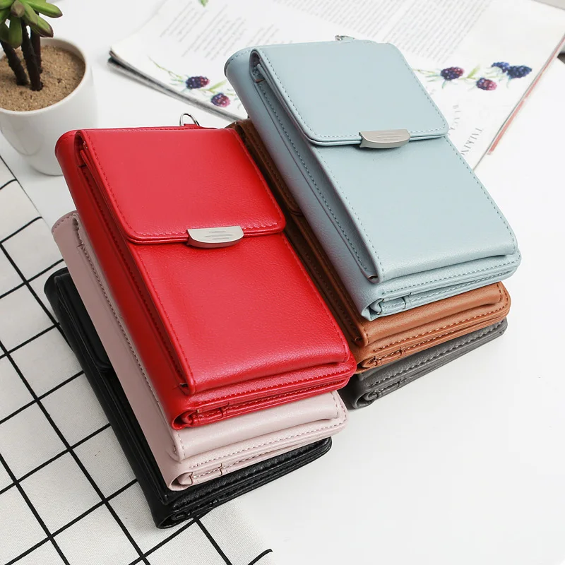 Все в одном дизайнерский кросс-боди чехол-кошелек для телефона