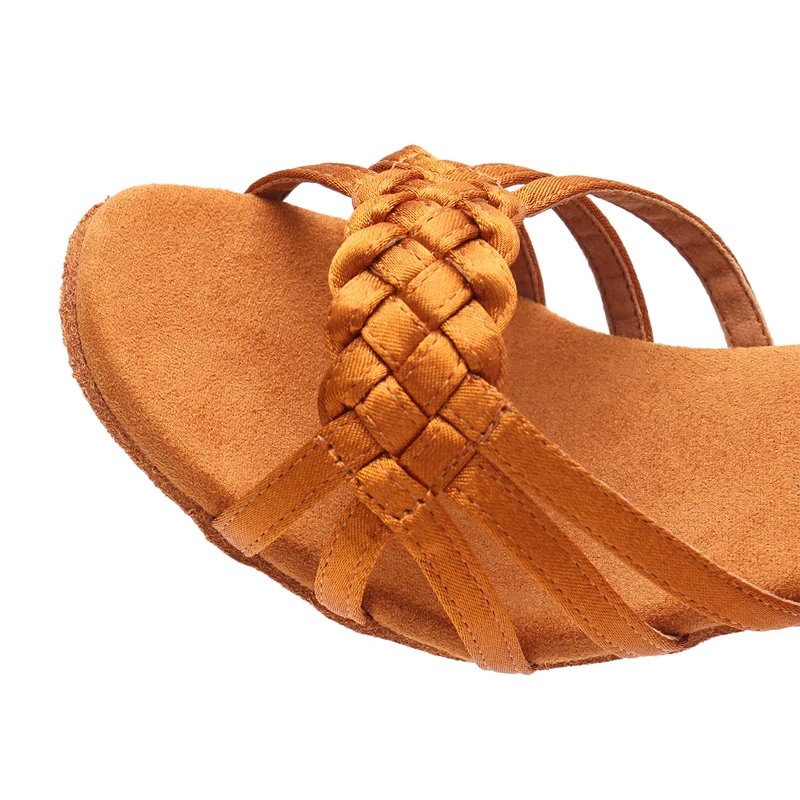 Туфли женские профессиональные для танцев Обувь бальных сальса латинских Каблук