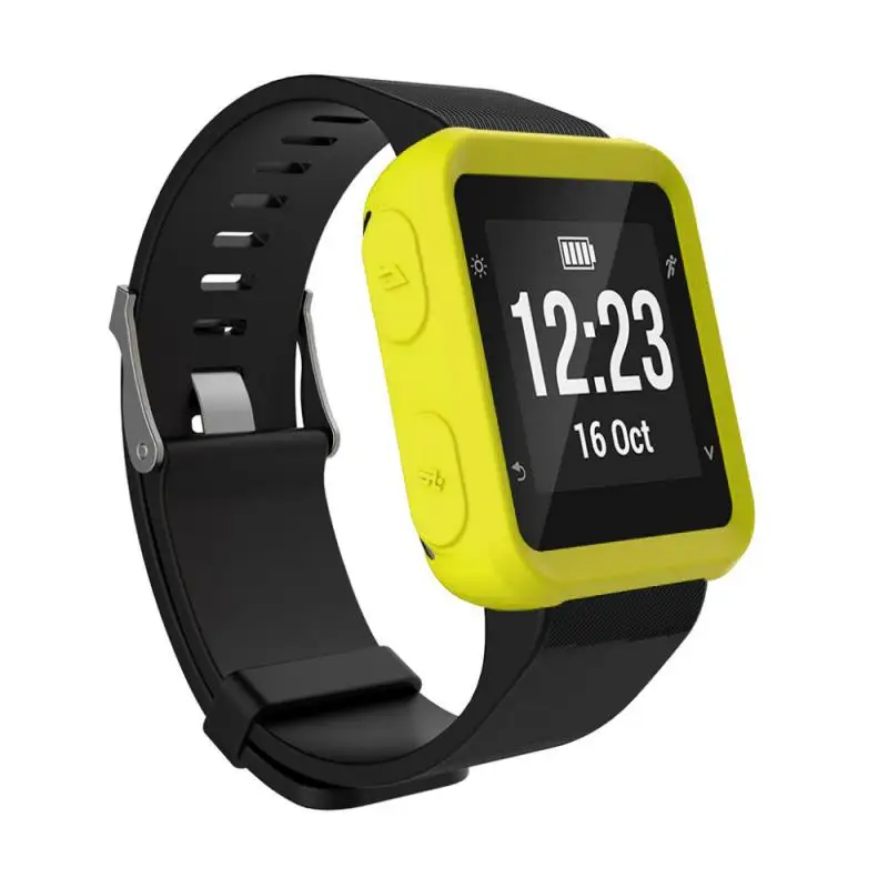 Чехол для смарт-часов Garmin Forerunner 35 30 S20 силиконовый защитный чехол с защитой от