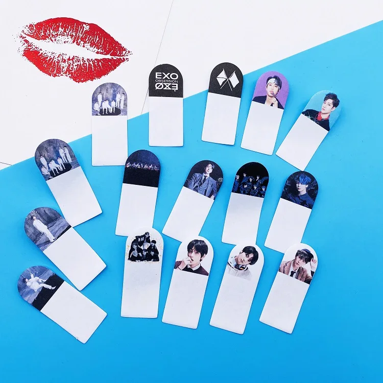 240 шт. KPOP Memo Pad s Bangtan Boys MAP OF THE SOUL 7 складные блокноты для записей Стикеры с флагами