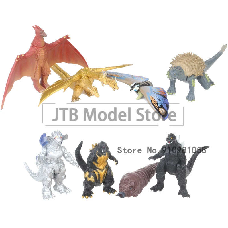 Мини-фигурка Годзилла аниме фигурка монстра 8 см игрушки кукла украшения модель