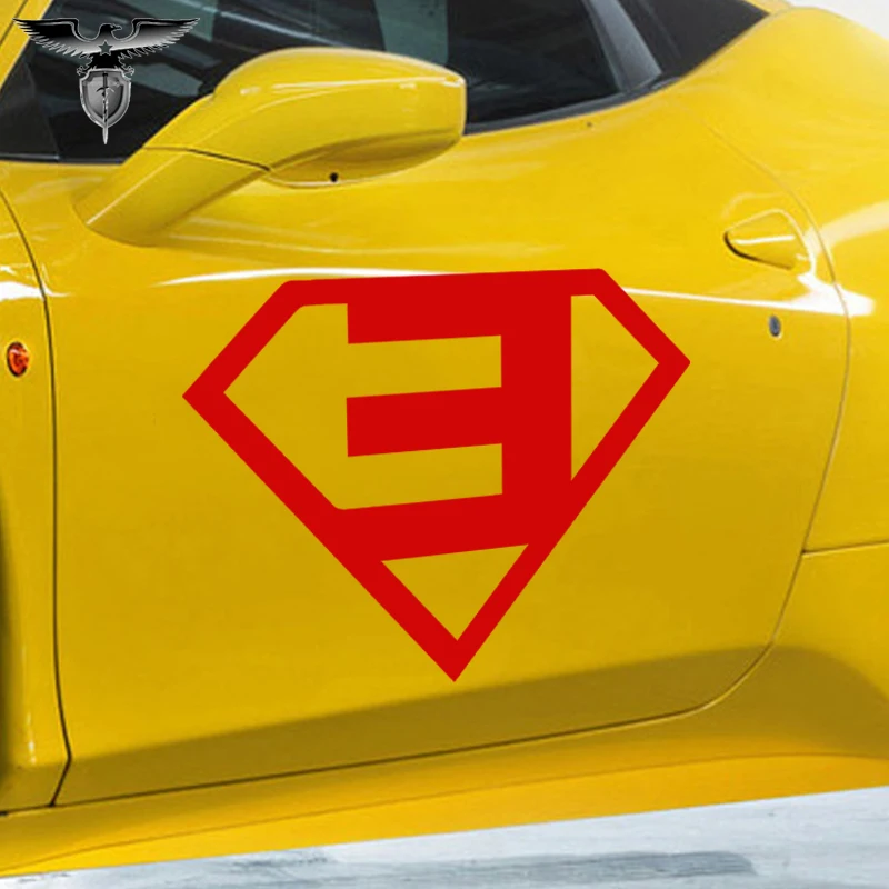 

EmpireYing 3 Sizes 8 Colors Film Strength Symbol of Justice Eminem Funny Car Sticker Bumper Canoe Wall Decor Vinyl Decal Gifts