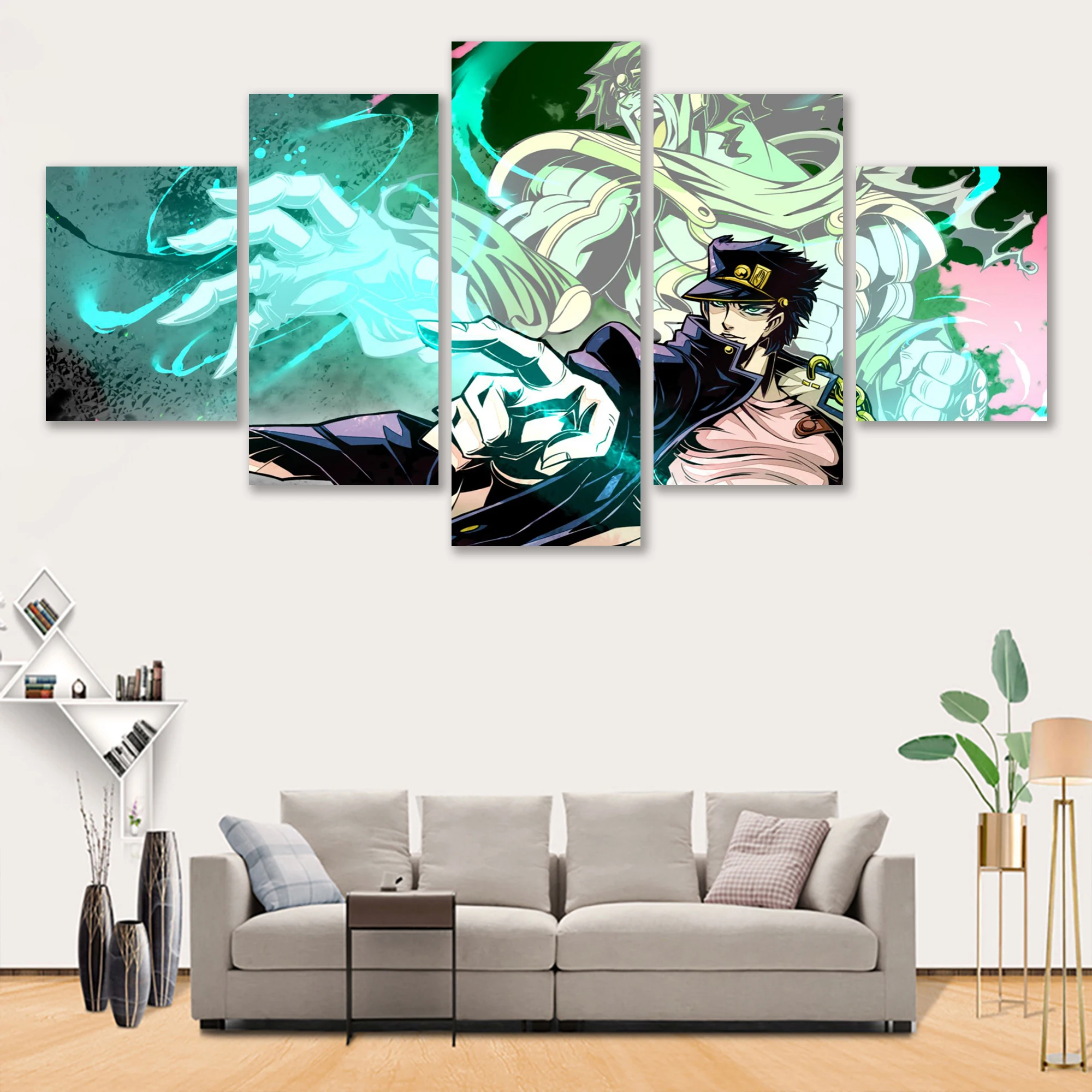 

Painting Home Decor Wall Art JoJo S Bizarre Adventure HD Prints Japan Anime Canvas Poster Modular Pictures Modern For Bedroom