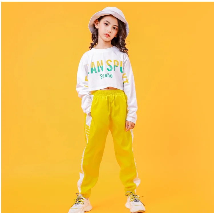 Детская крутая одежда в стиле хип-хоп белая толстовка короткий топ Укороченная