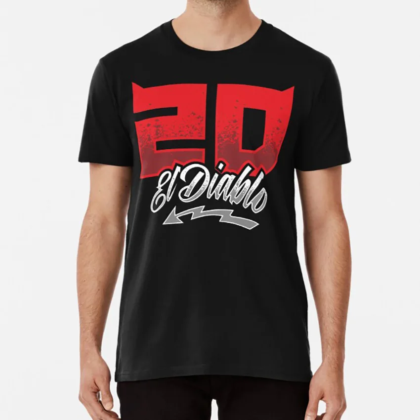 Untitled футболка fabio quartararo с принтом очень большого азиатского размера S 5XL|Мужские