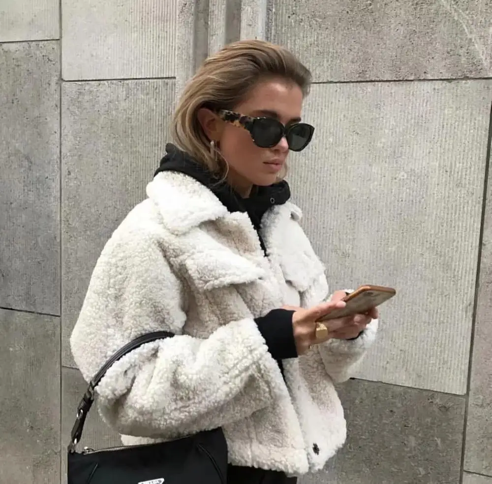 2019 зимнее пальто Тедди женские шубы из искусственного меха куртка Медвежонок