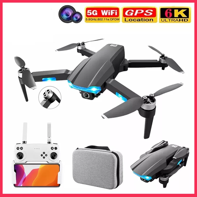 

New KK18 Drone 4K With Professional HD Camera GPS Brushless Motor RC Helicopter Collapsible Quadcopter Dron Toys For Boys