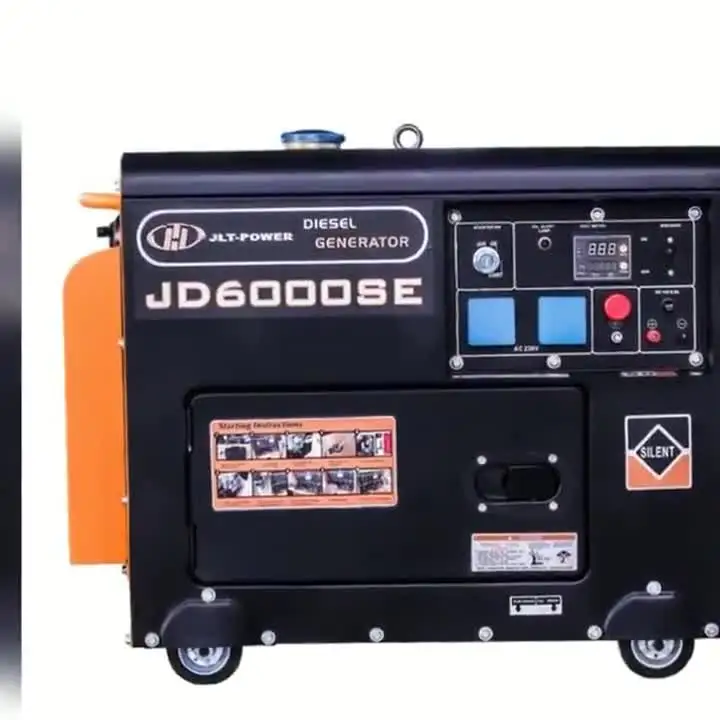 Горячая распродажа! Небольшой Бесшумный дизельный генератор 3 кВт до 10 по хорошей