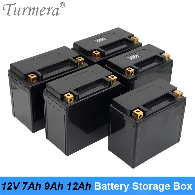 

Turmera 12V 24V Uninterrupted Power Supply A and 7Ah 9Ah 12Ah Battery Storage Box with Indicator Apply to for Motorcycle Battery