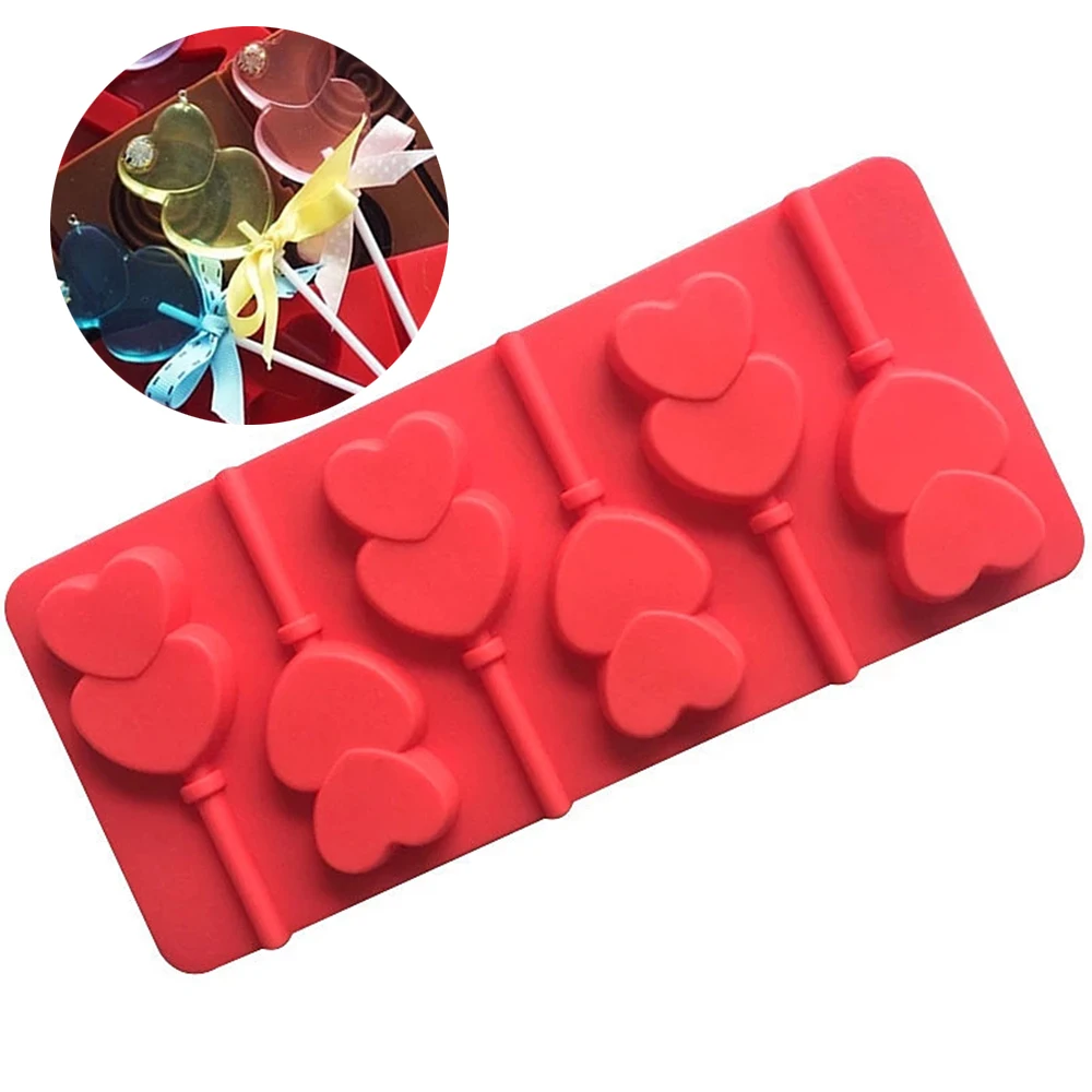 Печь для выпечки инструмент медведь lolipops формы тортов круглая силиконовая